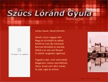 Tablet Screenshot of lorand.erdelyiszallasajanlo.hu